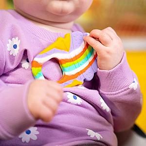 Jucarie bebelus Bright Starts Soothing Soft Serve