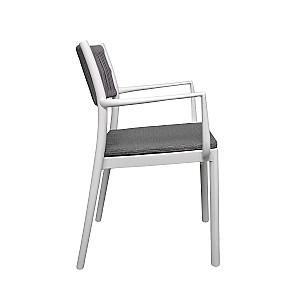 Scaun terasa DP ARIF Alb/Gri