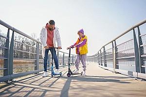 Trotineta Lionelo Whizz Green Lime Black