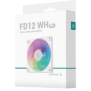 Cooler procesor DEEPCOOL FD12 ARGB 120 mm White