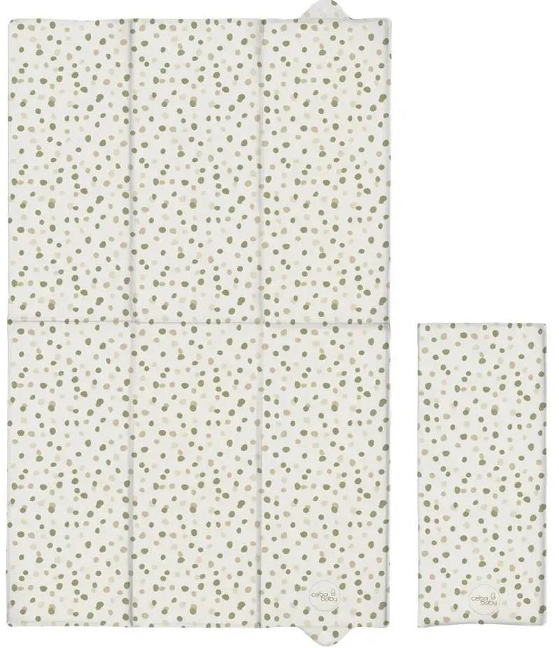 Saltea de infasat Ceba Baby Basic Spots 80x50 cm