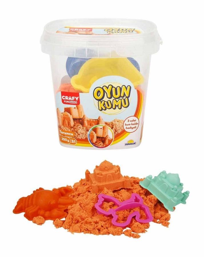 Set de jucarii Crafy Fun Sand Oranj S00000450