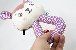 Jucarie bebelus BABYJEM Kitten Pink