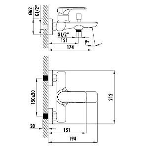 Baterie cada Creavit Faye FY2500