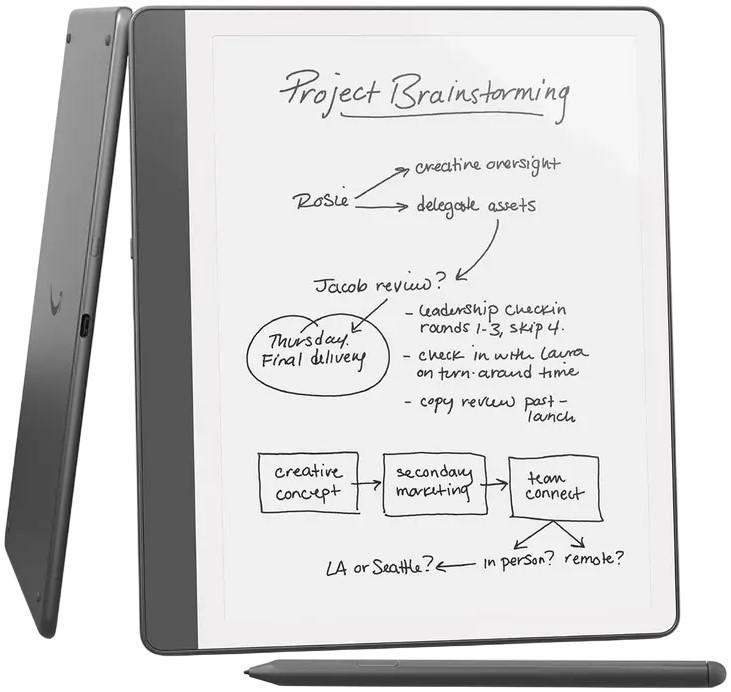 eBook Reader Amazon Kindle Scribe (1st Gen) 2024 Tungsten Grey