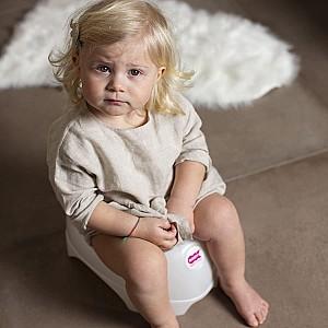 Oala copii Ok Baby Relax White