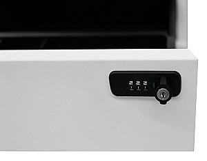 Comoda DP Rollbox Pino White