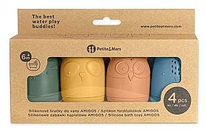 Jucărie pentru apă și baie Petite&Mars Amigos