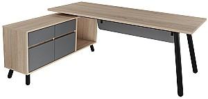Masa de birou DP Fusion+Box încorporat stânga