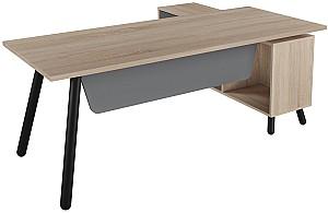 Masa de birou DP Fusion+Box încorporat stânga