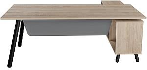 Masa de birou DP Fusion+Box încorporat stânga