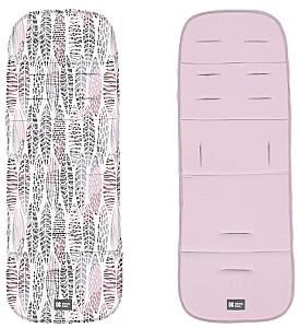 Saltea pentru carucioare Kikka Boo Leaves Pink