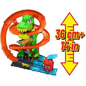  Hot Wheels City: Atacul T-Rex de foc JBM73