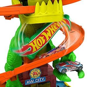  Hot Wheels City: Atacul T-Rex de foc JBM73