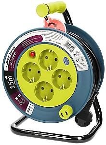 Prelungitor ORNO 4 prize 15 m 10 A (ORAE1339LGS)