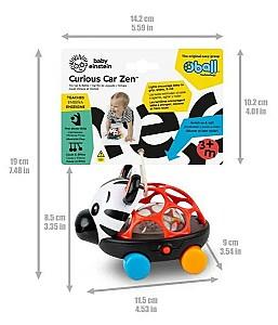 Jucarie bebelus Baby Einstein Curious Car Zen Oball