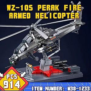 Constructor Sluban Elicopter militar scara 1:35 (B1233)