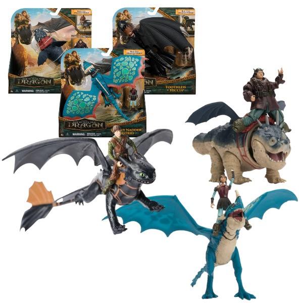 Figurina personaj Spin Master Dragon si viking 6072587