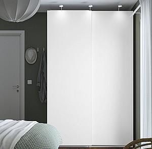 Dulap-cupe IKEA Pax/Hasvik bare/rafturi/sertare 150x66x236 Alb