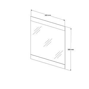 Oglindă Acvitania 80 Alb (1511289)