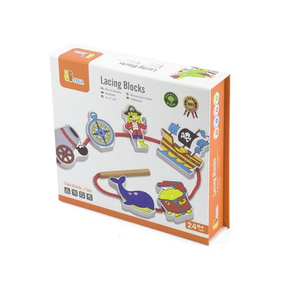 Joc de logica VIGA cu siret Pirat 59852