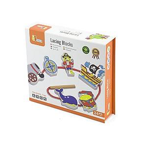 Joc de logica VIGA cu siret Pirat 59852