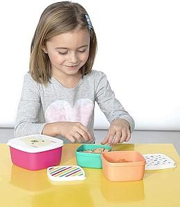 Set de recipiente alimentare Skip Hop Zoo Lama