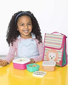Set de recipiente alimentare Skip Hop Zoo Lama