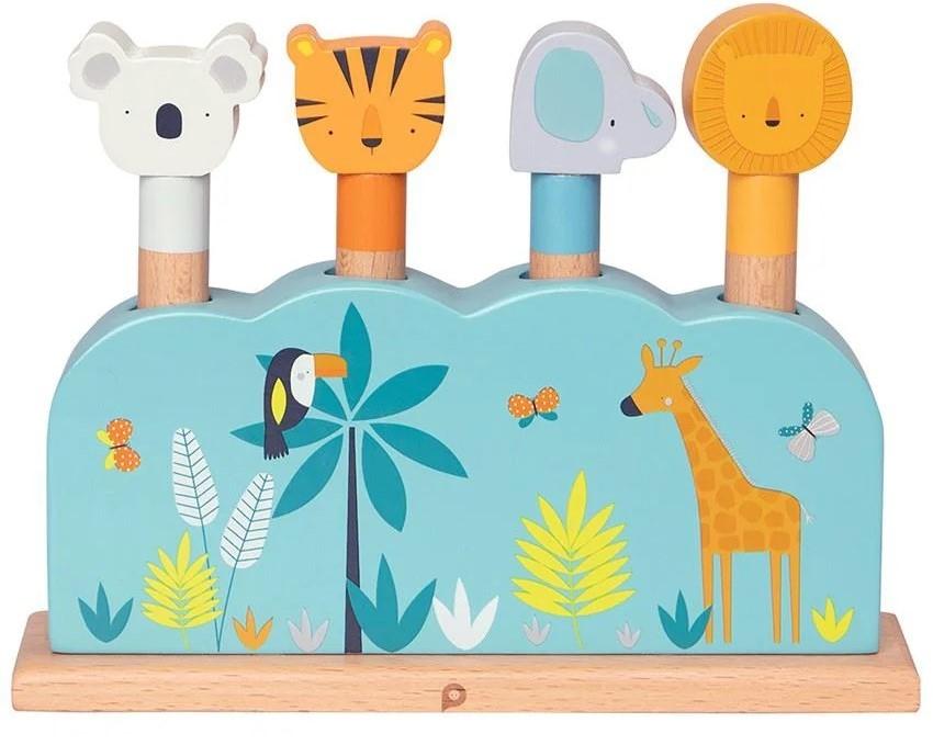 Jucarie interactiva Premaman Pop Up Crazy Jungle