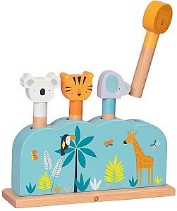 Jucarie interactiva Premaman Pop Up Crazy Jungle