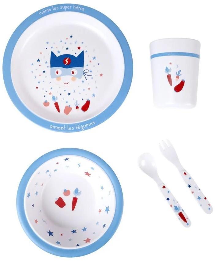 Set de vesela Premaman Supereroi