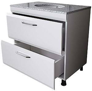 Dulap sub lavoar Supraten GR 85 Alb