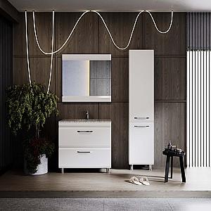 Dulap sub lavoar Supraten GR 85 Alb