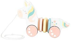 Jucarie de impins si tras Premaman Unicorn