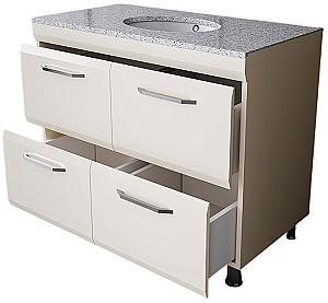 Dulap sub lavoar Supraten Modern 100 (GR 100) Bej