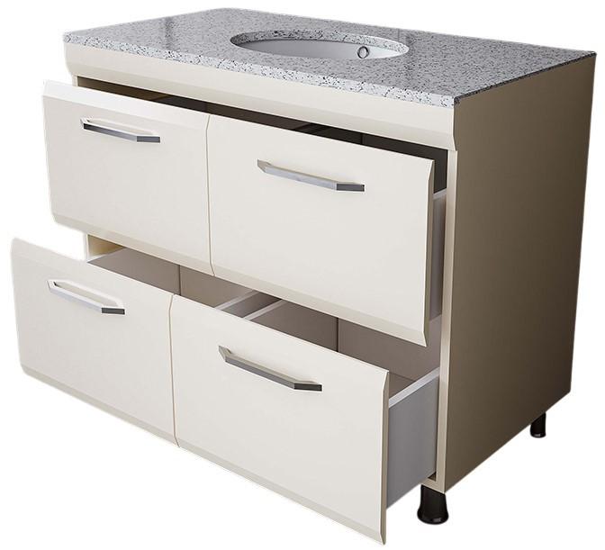 Dulap sub lavoar Supraten Modern 120 (GR 120) Bej