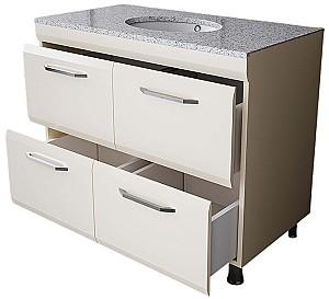 Dulap sub lavoar Supraten Modern 120 (GR 120) Bej