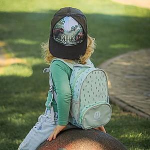 Rucsac Petite&Mars Backie Green Trees