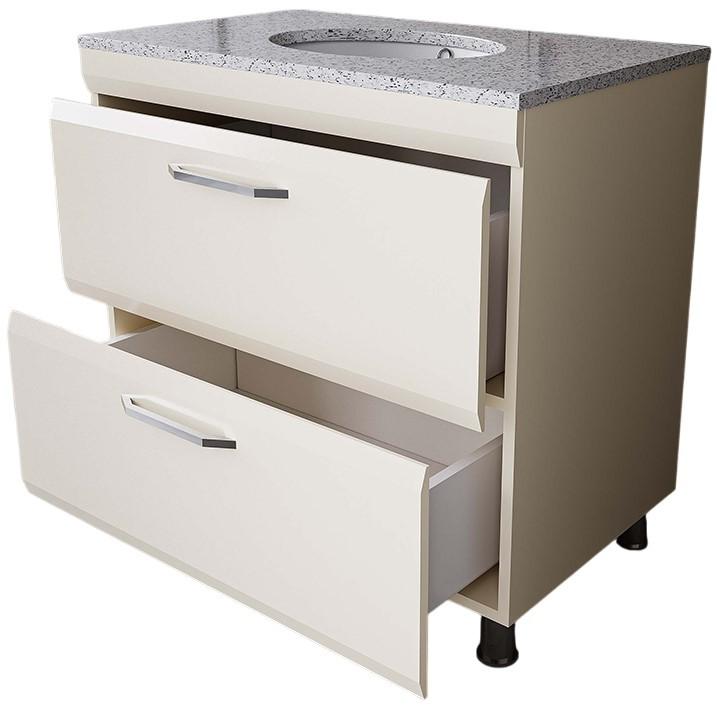 Dulap sub lavoar Supraten Modern 85 (GR 85) Bej