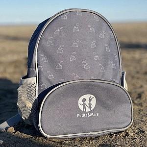 Rucsac Petite&Mars Backie Grey Hills