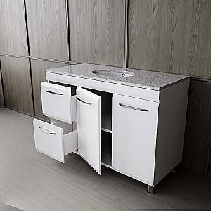 Dulap sub lavoar Modern Granit Modern 120 (GR 120) Cos de rufe Alb