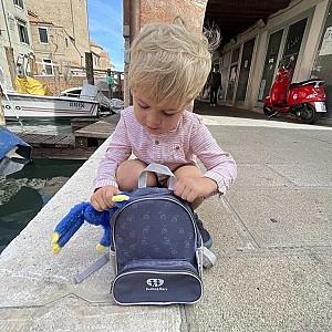 Rucsac Petite&Mars Backie Grey Hills