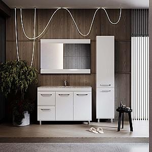 Dulap sub lavoar Modern Granit Modern 120 (GR 120) Cos de rufe Alb