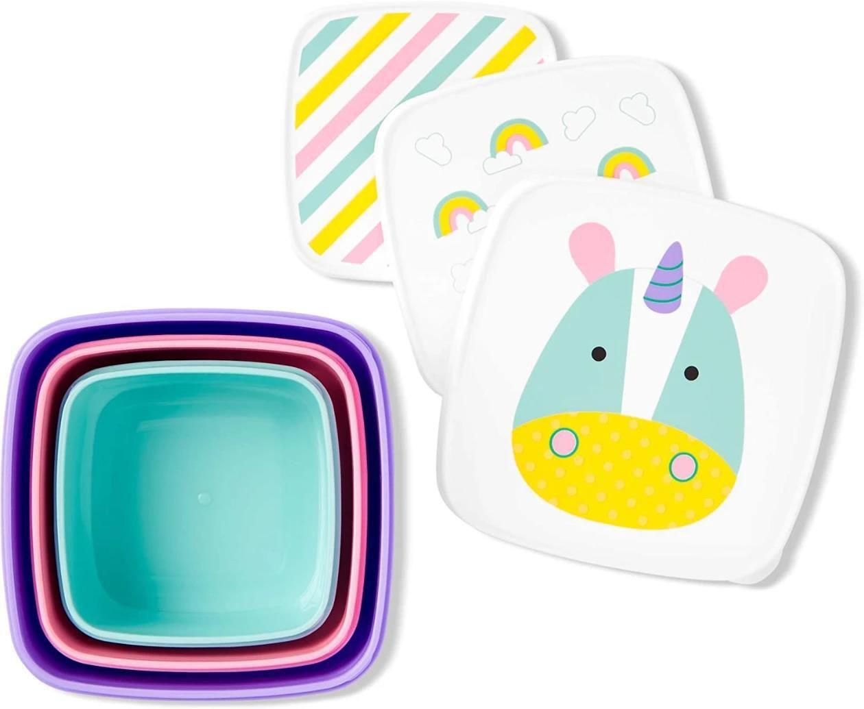 Set de recipiente alimentare Skip Hop Zoo Unicorn