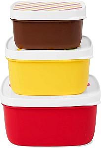 Set de recipiente alimentare Skip Hop Zoo Maimuta