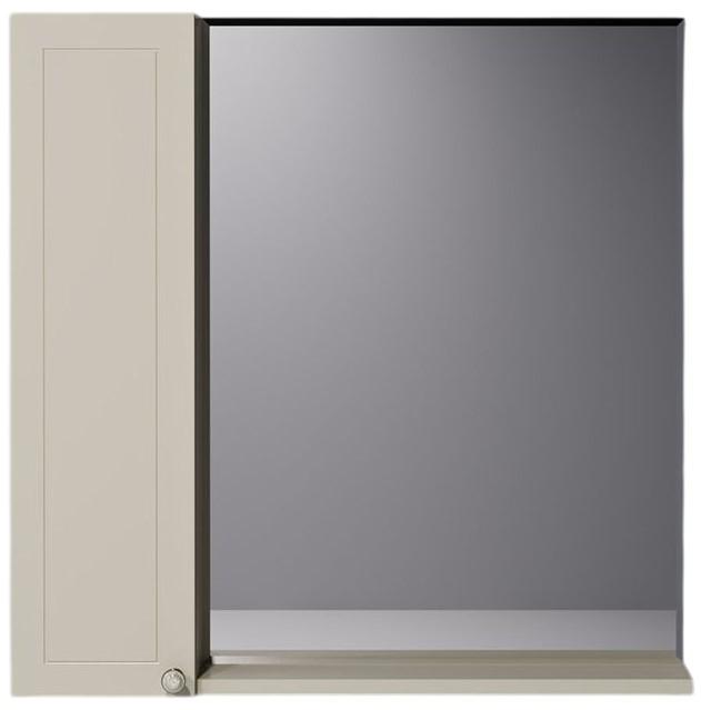 Dulap de baie Supraten Tuluza 80 Bej Stanga