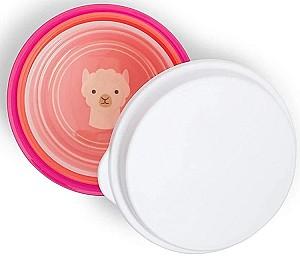Set de recipiente alimentare Skip Hop Zoo Lama