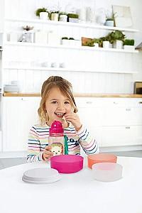 Set de recipiente alimentare Skip Hop Zoo Lama