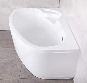 Cadă de baie Bonito Home Blanca 160х105 Left + ACC (White)