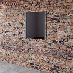 Oglindă Supraten Santi 70 Gri